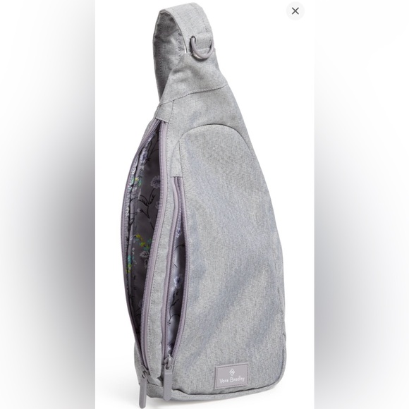 Vera Bradley Handbags - NWT Vera Bradley lighten up essential compact sling - med. heather gray